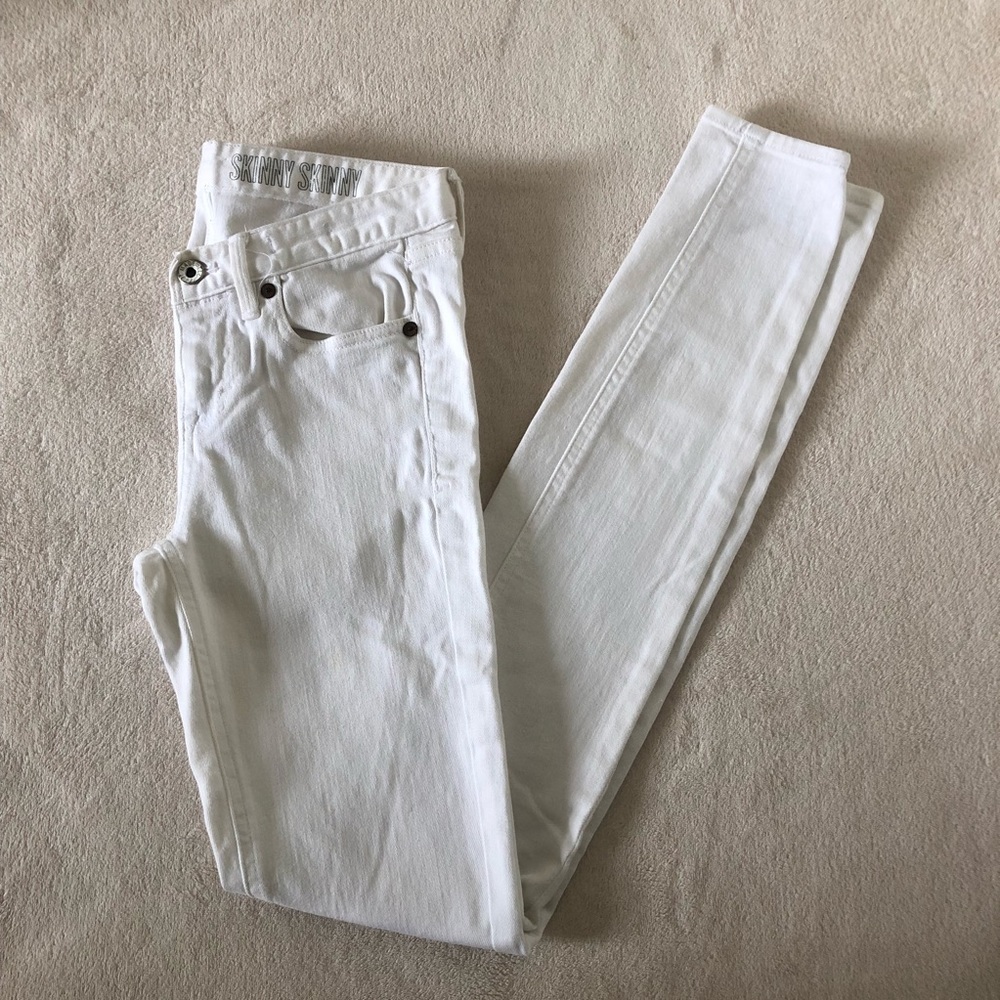 Madewell Skinny Skinny Jeans in Pure White